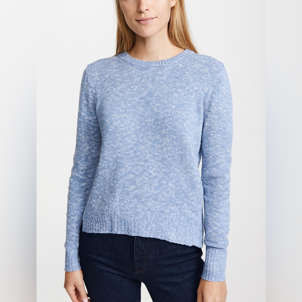 J. Crew Blue Crewneck Sweater - Picture 2 of 5
